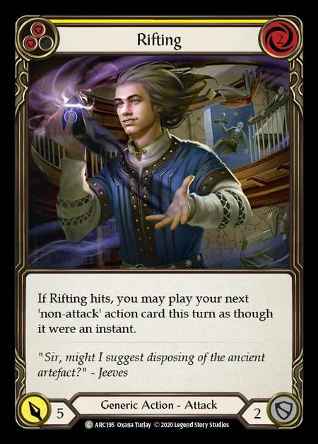 [Generic] Rifting [UL-ARC195-C] (yellow)
