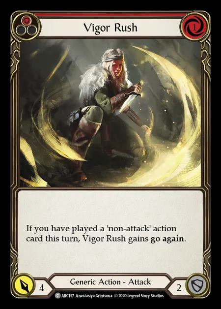 [Generic] Vigor Rush [UL-ARC197-C] (red)