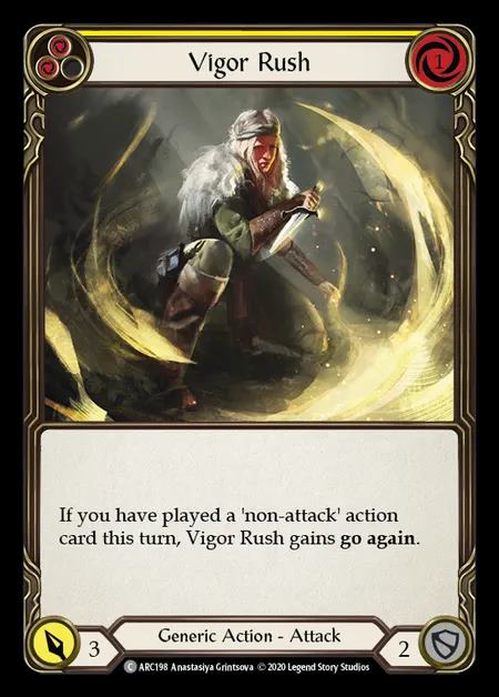 [Generic] Vigor Rush [UL-ARC198-C] (yellow)