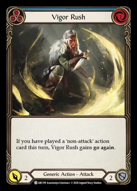 [Generic] Vigor Rush [UL-ARC199-C] (blue)
