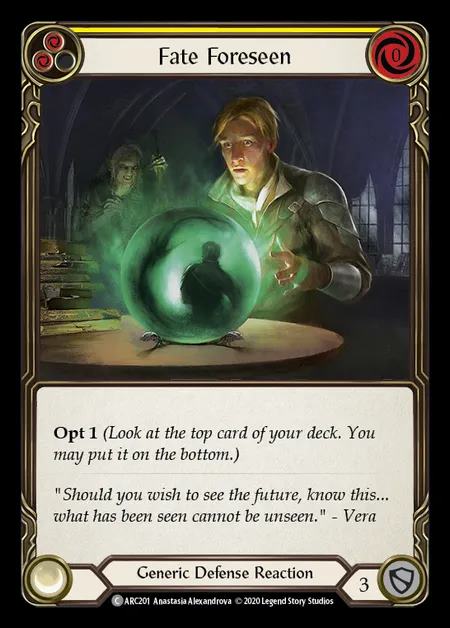 [Generic] Fate Foreseen [UL-ARC201-C] (yellow)