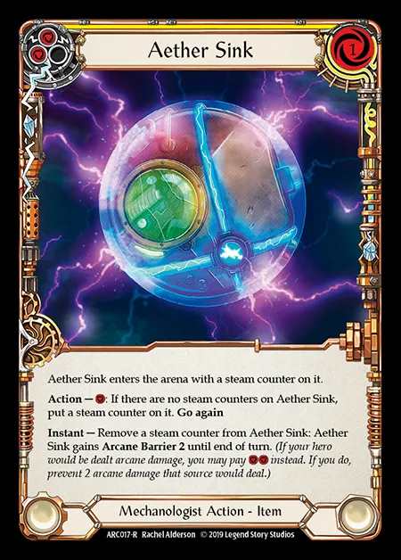 [Mechanologist] Aether Sink [1st-ARC017-R]