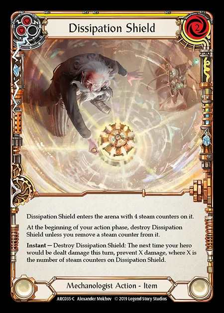 [Mechanologist] Dissipation Shield [1st-ARC035-C]