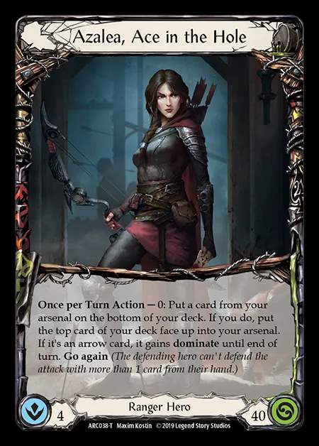[Ranger] Azalea, Ace in the Hole [1st-ARC038-T]