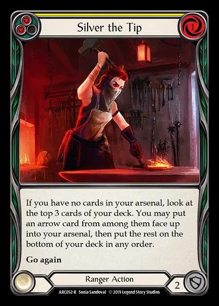 [Ranger] Silver the Tip (yellow) [1st-ARC052-R]