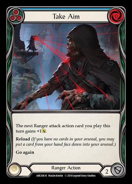 [Ranger] Take Aim (blue) [1st-ARC056-R]