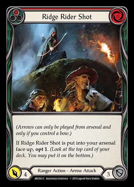 [Ranger] Ridge Rider Shot (red) [1st-ARC063-C]