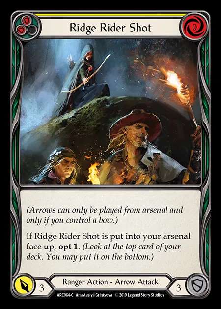 [Ranger] Ridge Rider Shot (yellow) [1st-ARC064-C]