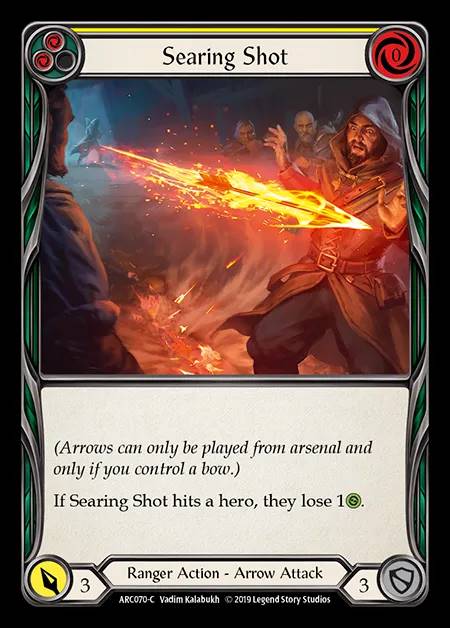 [Ranger] Searing Shot (yellow) [1st-ARC070-C]