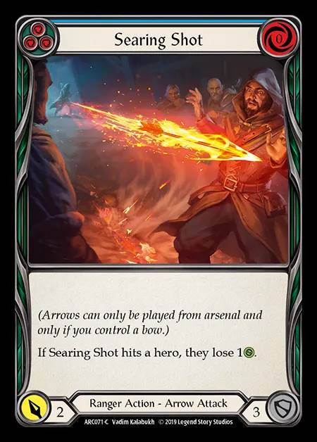 [Ranger] Searing Shot (blue) [1st-ARC071-C]