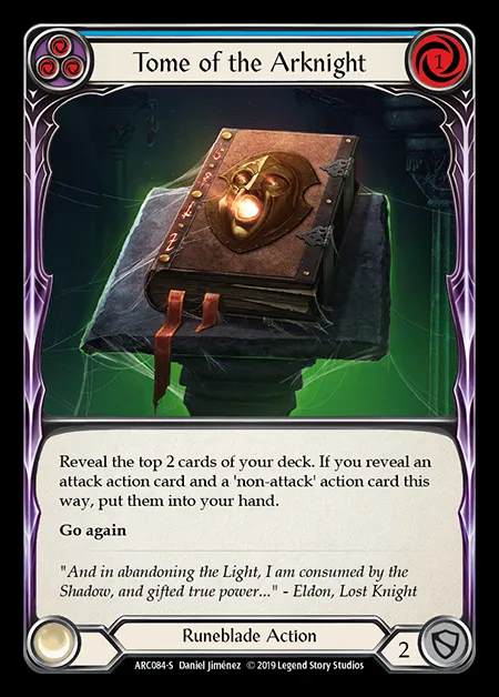 [Runeblade] Tome of the Arknight [1st-ARC084-S]