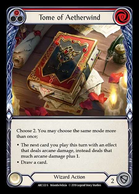 [Wizard] Tome of Aetherwind [1st-ARC122-S]