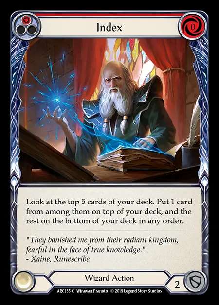 [Wizard] Index (red) [1st-ARC135-C]