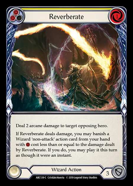 [Wizard] Reverberate (yellow) [1st-ARC139-C]