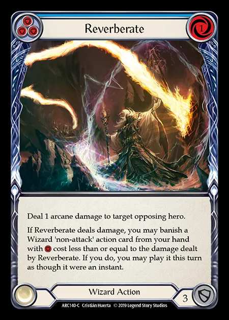 [Wizard] Reverberate (blue) [1st-ARC140-C]