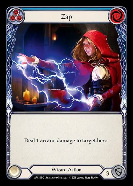 [Wizard] Zap (blue) [1st-ARC146-C]