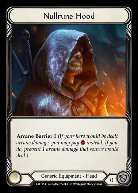 [Generic] Nullrune Hood [1st-ARC155-C]