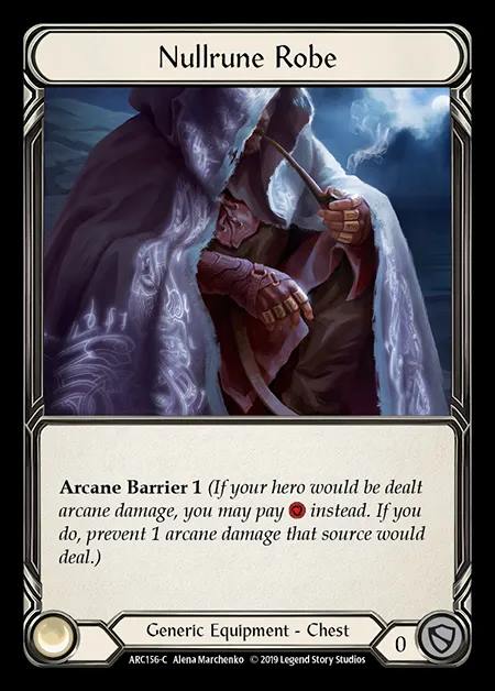 [Generic] Nullrune Robe [1st-ARC156-C]