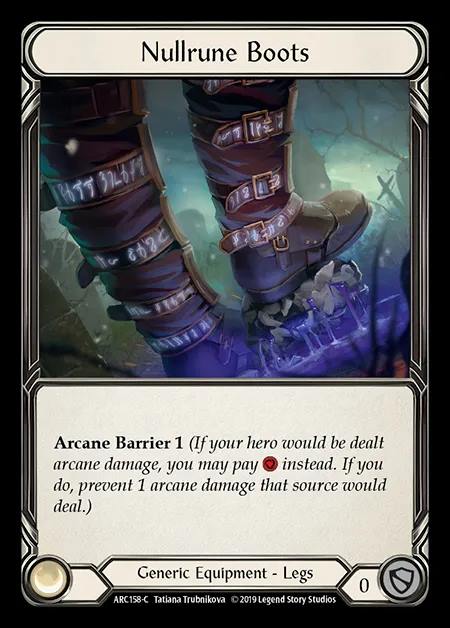 [Generic] Nullrune Boots [1st-ARC158-C]