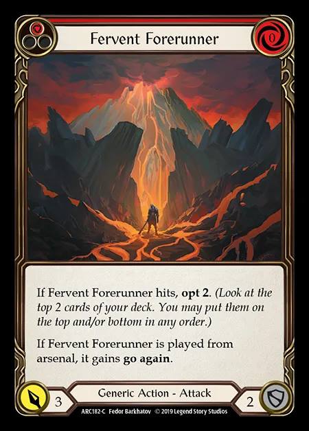 [Generic] Fervent Forerunner (red) [1st-ARC182-C]