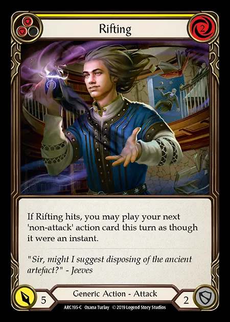 [Generic] Rifting (yellow) [1st-ARC195-C]