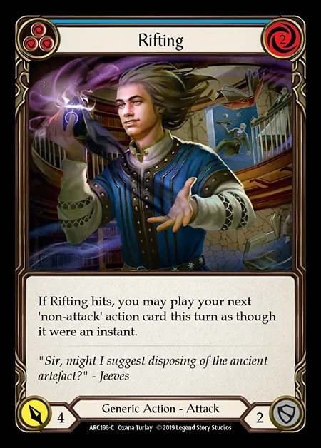[Generic] Rifting (blue) [1st-ARC196-C]