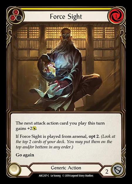 [Generic] Force Sight (yellow) [1st-ARC207-C]