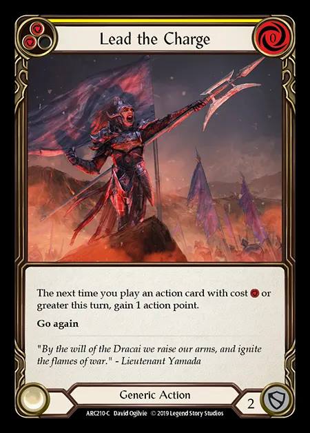 [Generic] Lead the Charge (yellow) [1st-ARC210-C]