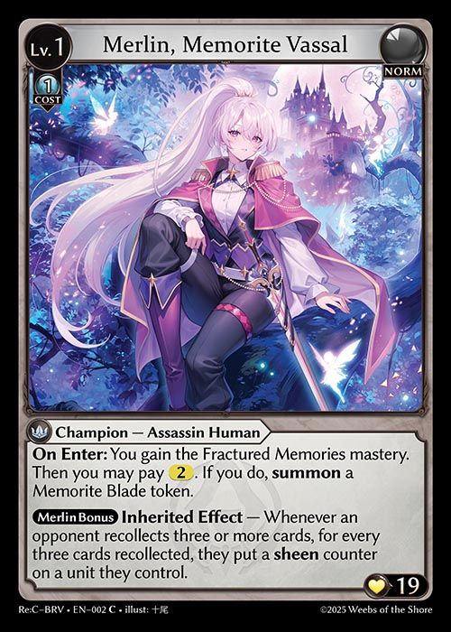 [Norm] Merlin, Memorite Vassal [BRV002-C]