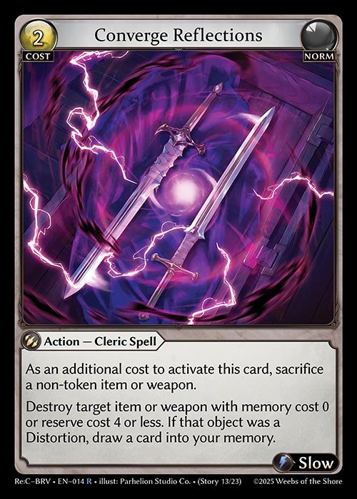 [Norm] Converge Reflections [BRV014-R]