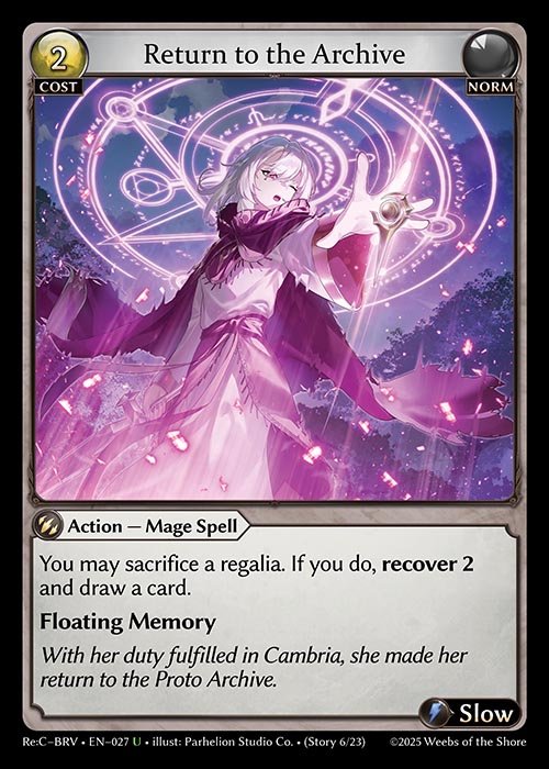 [Norm] Return to the Archive [BRV027-U]