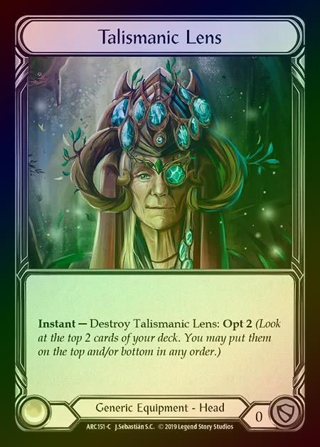 【CF】[Generic] Talismanic Lens [1st-ARC151-C] Cold Foil