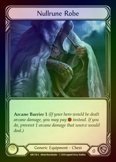 【CF】[Generic] Nullrune Robe [1st-ARC156-C] Cold Foil