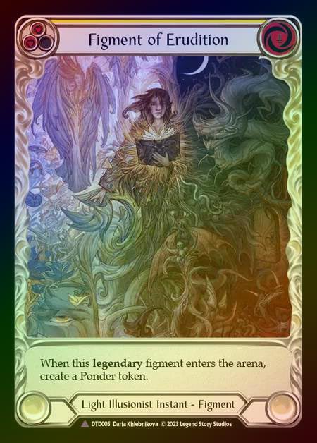 【CF】[Light Illusionist] Figment of Erudition // Suraya, Archangel of Erudition [DTD005-Marvel] Cold Foil