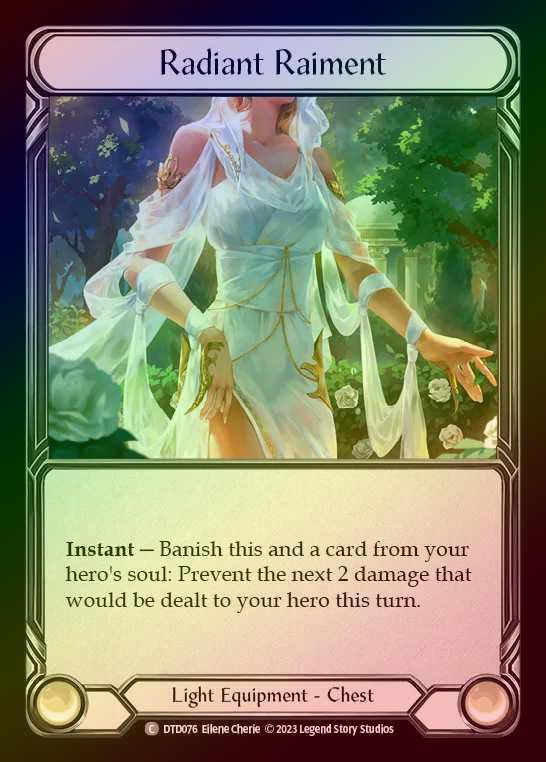【CF】[Light] Radiant Raiment [DTD076-C] Cold Foil