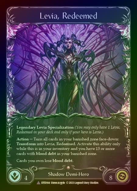 【CF】[Shadow] Levia, Redeemed // Blasmophet, Levia Consumed [DTD164-Marvel] Cold Foil