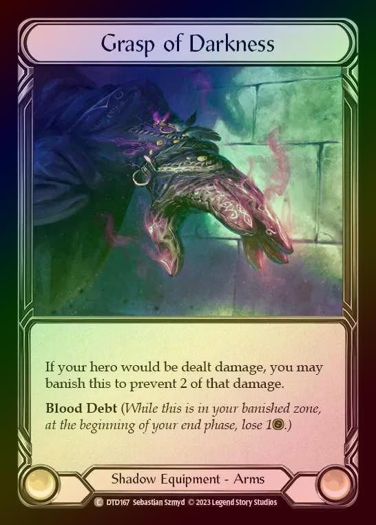 【CF】[Shadow] Grasp of Darkness [DTD167-C] Cold Foil