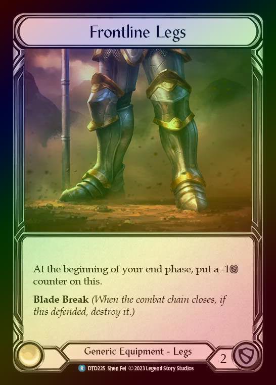 【CF】[Generic] Frontline Legs [DTD225-R] Cold Foil