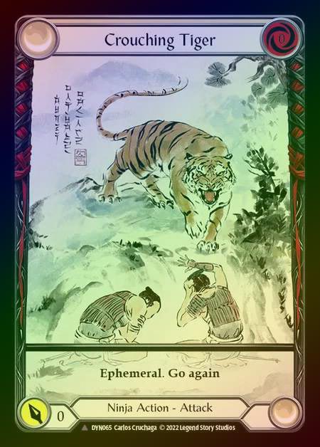 【CF】[Ninja] Crouching Tiger [DYN065-Marvel] Cold Foil