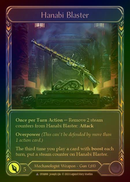 【CF】[Mechanologist] Hanabi Blaster [DYN088-Marvel] Cold Foil