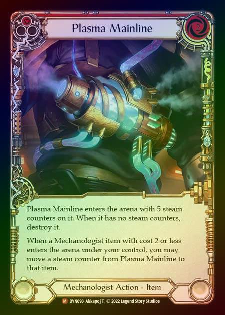 【CF】[Mechanologist] Plasma Mainline [DYN093-M] Cold Foil