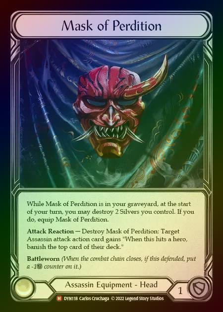 【CF】[Assassin] Mask of Perdition [DYN118-M] Cold Foil