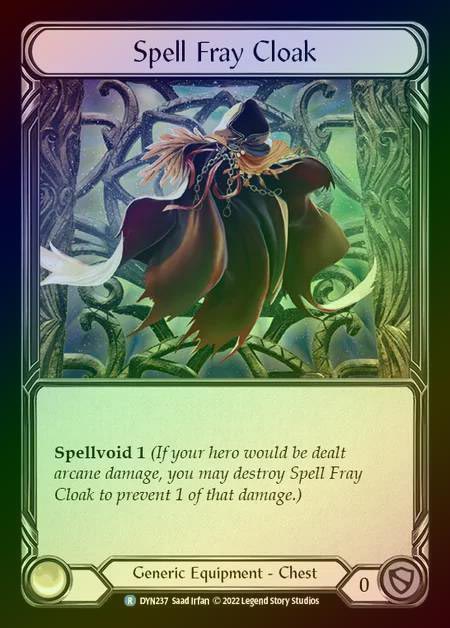 【CF】[Generic] Spell Fray Cloak [DYN237-R] Cold Foil