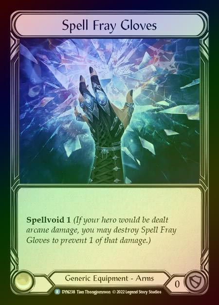 【CF】[Generic] Spell Fray Gloves [DYN238-R] Cold Foil