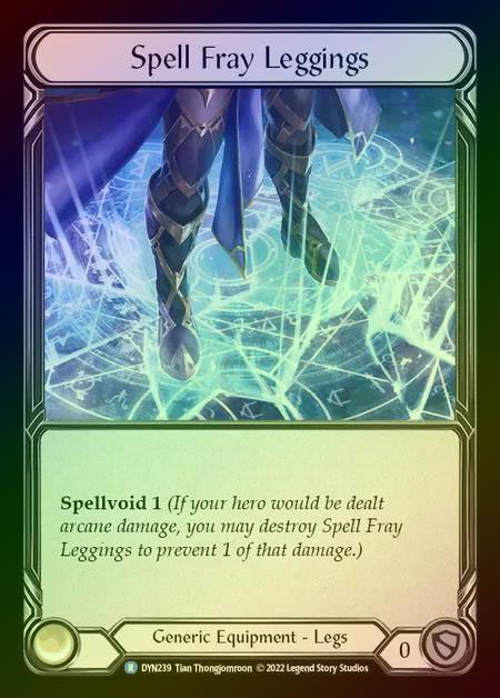 【CF】[Generic] Spell Fray Leggings [DYN239-R] Cold Foil