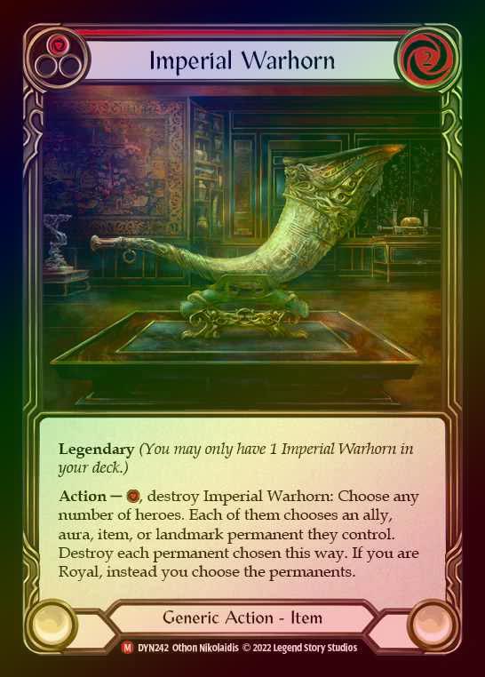 【CF】[Generic] Imperial Warhorn [DYN242-M] Cold Foil