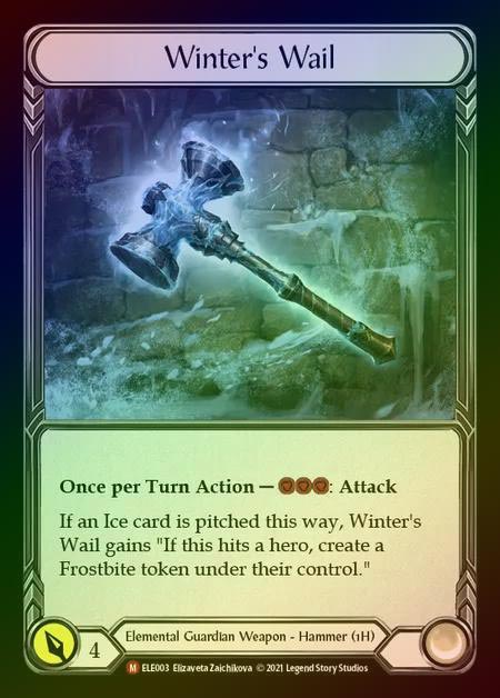 【CF】[Elemental Guardian] Winter's Wail [1st-ELE003-M] Cold Foil