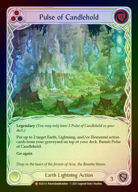 【CF】[Dual Elemental] Pulse of Candlehold [1st-ELE113-M] Cold Foil