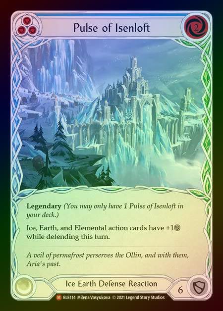 【CF】[Dual Elemental] Pulse of Isenloft [1st-ELE114-M] Cold Foil