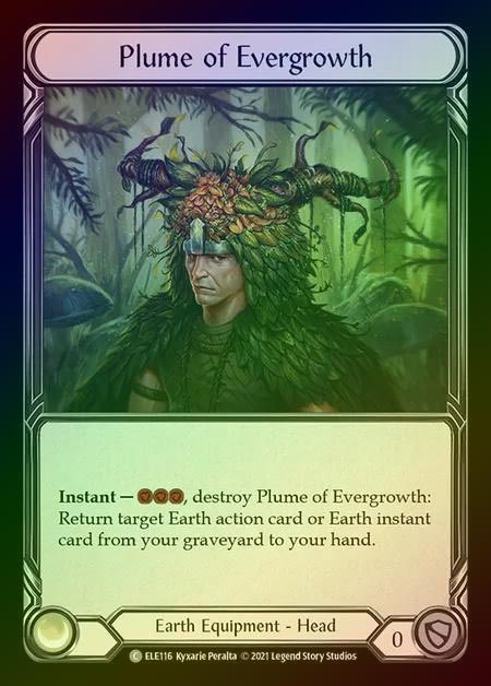 【CF】[Earth] Plume of Evergrowth [1st-ELE116-C] Cold Foil